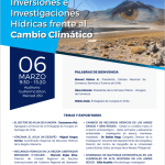 INVERSIONES E INVESTIGACIONES HÍDRICAS FRENTE AL CAMBIO CLIMÁTICO