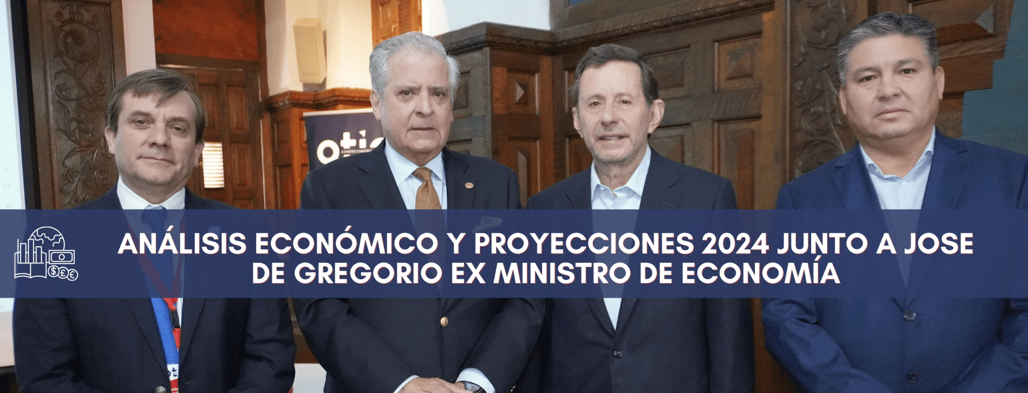 José de Gregorio entregó sus proyecciones económicas para el 2024 en jornada de Otic del Comercio