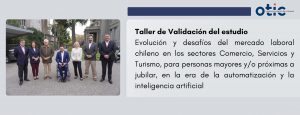 OTIC del Comercio y E-duco SpA analizan el impacto de la Inteligencia Artificial en la fuerza laboral senior de los sectores de Comercio y Turismo