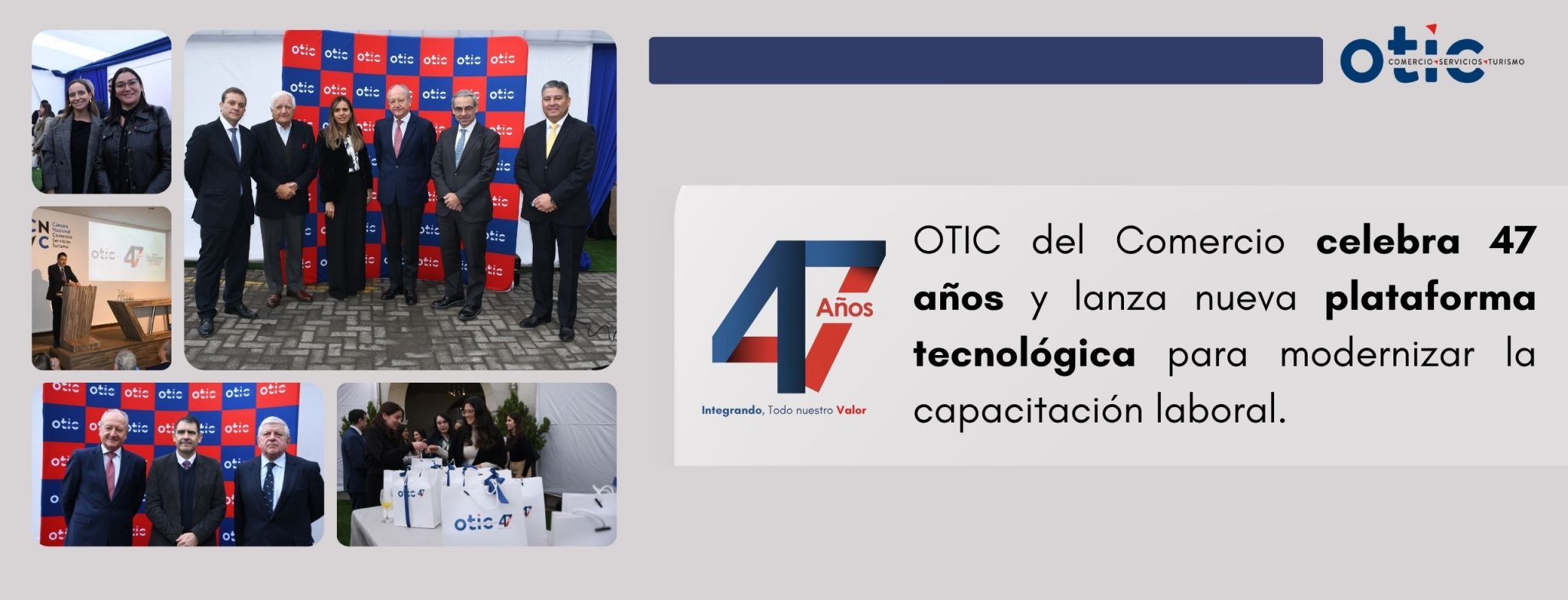OTIC del Comercio celebra 47 años y lanza nueva plataforma tecnológica para modernizar la capacitación laboral